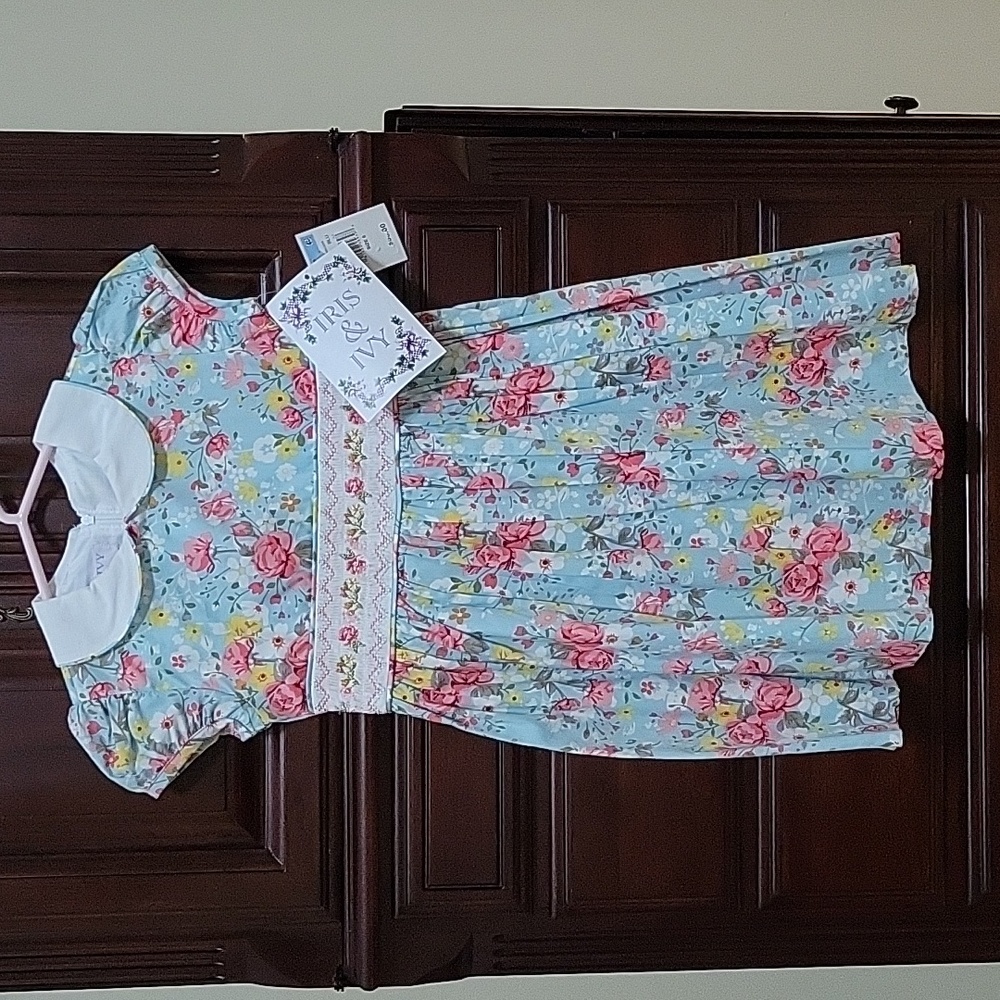 IRIS & IVY Girls Dress Size 5T NWT